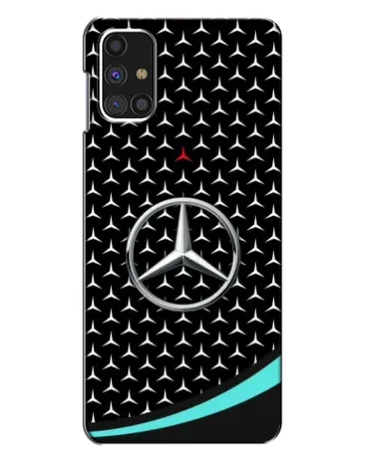 Чехол для Samsung Galaxy M31s с картинкой «Mercedes — бирюзовый акцент» Чехол для Samsung Galaxy M31s с картинкой «Mercedes — бирюзовый акцент»