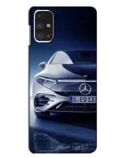 Чехол для Samsung Galaxy M31s с картинкой «Mercedes EQ — будущее»