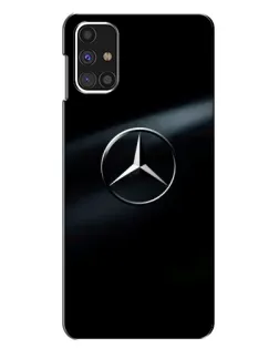 Чехол для Samsung Galaxy M31s с картинкой «Mercedes на металле» Чехол для Samsung Galaxy M31s с картинкой «Mercedes на металле»