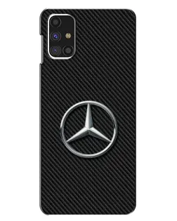 Чехол для Samsung Galaxy M31s с картинкой «Карбоновый Mercedes стиль» Чехол для Samsung Galaxy M31s с картинкой «Карбоновый Mercedes стиль»