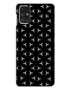 Чехол для Samsung Galaxy M31s с картинкой «Mercedes паттерн звезд» Чехол для Samsung Galaxy M31s с картинкой «Mercedes паттерн звезд»