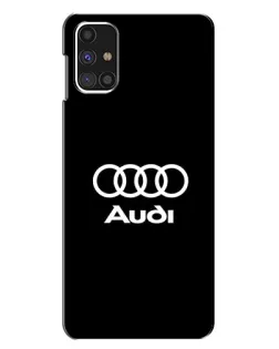 Чехол для Samsung Galaxy M31s с картинкой «Классическое лого Audi»