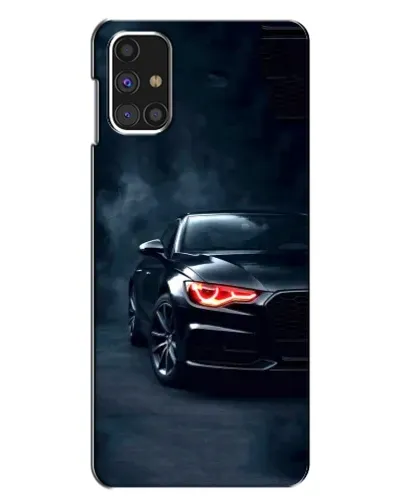 Чехол для Samsung Galaxy M31s с картинкой «Audi — хищный взгляд»