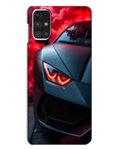 Чехол для Samsung Galaxy M31s с картинкой «Lamborghini красное сияние» Чехол для Samsung Galaxy M31s с картинкой «Lamborghini красное сияние»