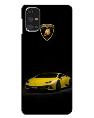 Чехол для Samsung Galaxy M31s с картинкой «Lamborghini желтый акцент» Чехол для Samsung Galaxy M31s с картинкой «Lamborghini желтый акцент»