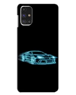 Чехол для Samsung Galaxy M31s с картинкой «Неоновый контур Lamborghini» Чехол для Samsung Galaxy M31s с картинкой «Неоновый контур Lamborghini»