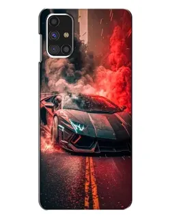 Чехол для Samsung Galaxy M31s с картинкой «Lamborghini красный дым» Чехол для Samsung Galaxy M31s с картинкой «Lamborghini красный дым»