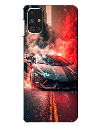 Чехол для Samsung Galaxy M31s с картинкой «Lamborghini красный дым» Чехол для Samsung Galaxy M31s с картинкой «Lamborghini красный дым»