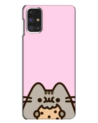 Чехол для Samsung Galaxy M31s с картинкой «Pusheen и печенье»