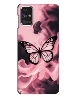 Чехол для Samsung Galaxy M31s с картинкой «Бабочка в дыму» Чехол для Samsung Galaxy M31s с картинкой «Бабочка в дыму»