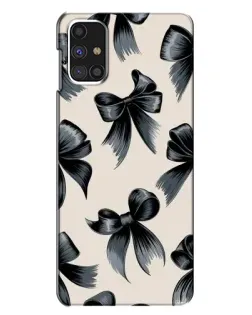 Чехол для Samsung Galaxy M31s с картинкой «Банты Coquette»