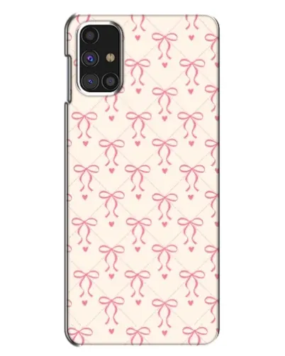 Чехол для Samsung Galaxy M31s с картинкой «Розовые бантики Coquette» Чехол для Samsung Galaxy M31s с картинкой «Розовые бантики Coquette»