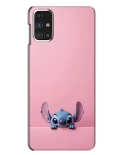 Чехол для Samsung Galaxy M31s с картинкой «Stitch выглядывает»