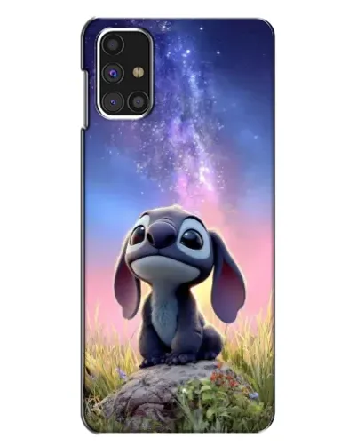 Чехол для Samsung Galaxy M31s с картинкой «Стич на рассвете»