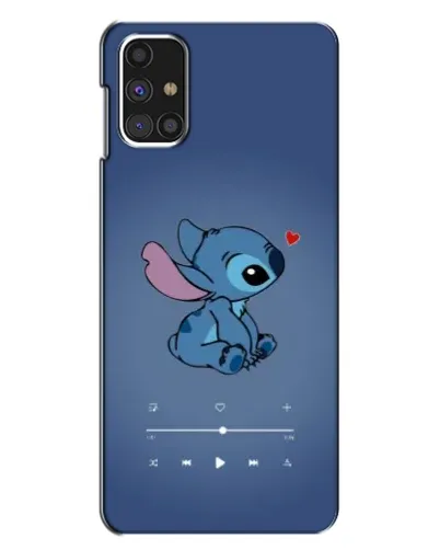 Чехол для Samsung Galaxy M31s с картинкой «Музыкальный Stitch»