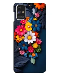 Чехол для Samsung Galaxy M31s с картинкой «Цветочная феерия»
