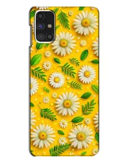 Чехол для Samsung Galaxy M31s с картинкой «Ромашковое солнце»