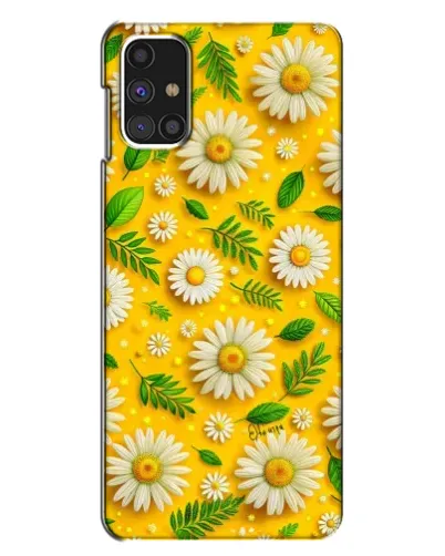 Чехол для Samsung Galaxy M31s с картинкой «Ромашковое солнце»