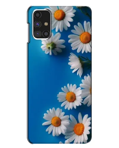 Чехол для Samsung Galaxy M31s с картинкой «Белоснежные маргаритки»