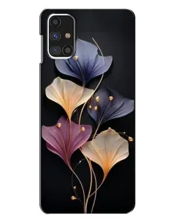 Чехол для Samsung Galaxy M31s с картинкой «Лиловые цветы грации»