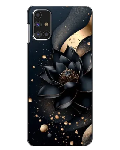 Чехол для Samsung Galaxy M31s с картинкой «Черный лотос»