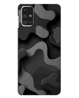 Чехол для Samsung Galaxy M31s с картинкой «Темный абстрактный камуфляж» Чехол для Samsung Galaxy M31s с картинкой «Темный абстрактный камуфляж»
