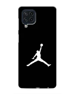 Чехол для Samsung Galaxy M32 с картинкой «Jordan Silhouette»