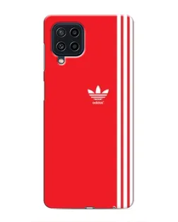 Чехол для Samsung Galaxy M32 с картинкой «Красный минимализм Adidas» Чехол для Samsung Galaxy M32 с картинкой «Красный минимализм Adidas»