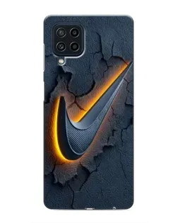 Чехол для Samsung Galaxy M32 с картинкой «Объемный логотип Найк» Чехол для Samsung Galaxy M32 с картинкой «Объемный логотип Найк»