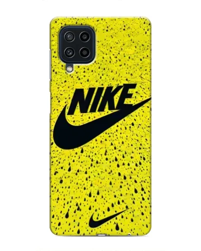 Чехол для Samsung Galaxy M32 с картинкой «Желтый текстурный Nike» Чехол для Samsung Galaxy M32 с картинкой «Желтый текстурный Nike»