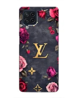 Чехол для Samsung Galaxy M32 с картинкой «Цветочный Louis Vuitton»