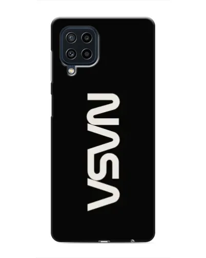 Чехол для Samsung Galaxy M32 с картинкой «NASA — вертикальный логотип» Чехол для Samsung Galaxy M32 с картинкой «NASA — вертикальный логотип»