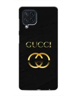 Чохол для Samsung Galaxy M32 з картинкою «Золотий логотип Gucci» Чохол для Samsung Galaxy M32 з картинкою «Золотий логотип Gucci»