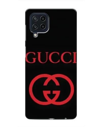 Чехол для Samsung Galaxy M32 с картинкой «Gucci — красный логотип» Чехол для Samsung Galaxy M32 с картинкой «Gucci — красный логотип»
