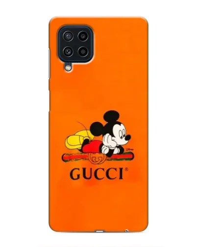 Чехол для Samsung Galaxy M32 с картинкой «Микки Маус Gucci — оранж» Чехол для Samsung Galaxy M32 с картинкой «Микки Маус Gucci — оранж»