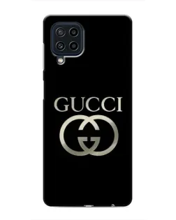 Чохол для Samsung Galaxy M32 з картинкою «Gucci — золото на чорному» Чохол для Samsung Galaxy M32 з картинкою «Gucci — золото на чорному»