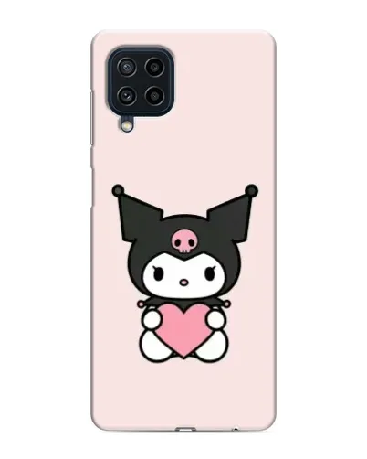 Чехол для Samsung Galaxy M32 с картинкой «Kuromi и сердце» Чехол для Samsung Galaxy M32 с картинкой «Kuromi и сердце»