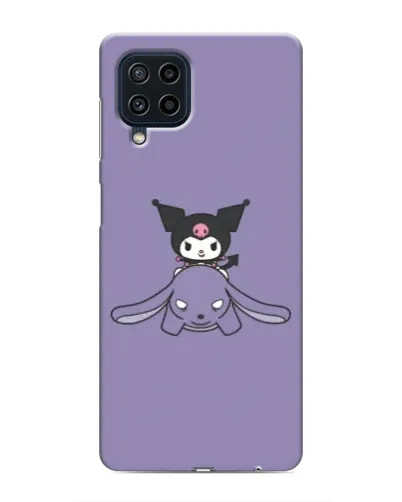 Чехол для Samsung Galaxy M32 с картинкой «Kuromi на лиловом фоне» Чехол для Samsung Galaxy M32 с картинкой «Kuromi на лиловом фоне»