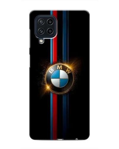 Чехол для Samsung Galaxy M32 с картинкой «BMW M-Power неон»