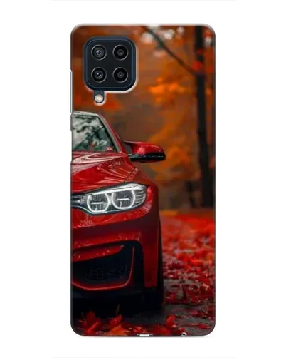 Чехол для Samsung Galaxy M32 с картинкой «Осенняя BMW M4»