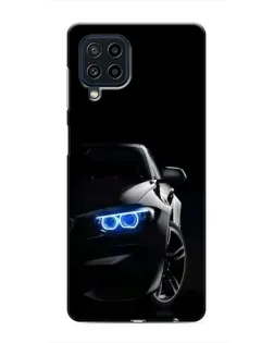 Чехол для Samsung Galaxy M32 с картинкой «BMW — ночной взгляд»