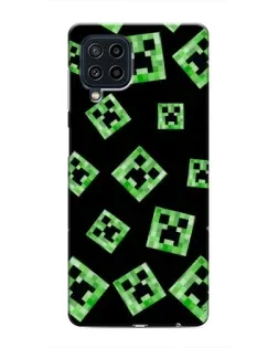 Чохол для Samsung Galaxy M32 з картинкою «Паттерн з кріперами» Чохол для Samsung Galaxy M32 з картинкою «Паттерн з кріперами»