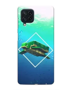 Чохол для Samsung Galaxy M32 з картинкою «Черепаха Minecraft» Чохол для Samsung Galaxy M32 з картинкою «Черепаха Minecraft»