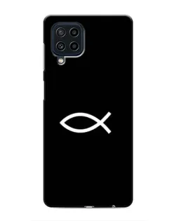 Чехол для Samsung Galaxy M32 с картинкой «Символ рыбы Jesus» Чехол для Samsung Galaxy M32 с картинкой «Символ рыбы Jesus»