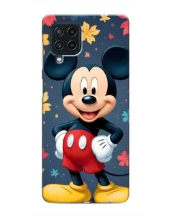Чехол для Samsung Galaxy M32 с картинкой «Осенний Mickey Mouse»