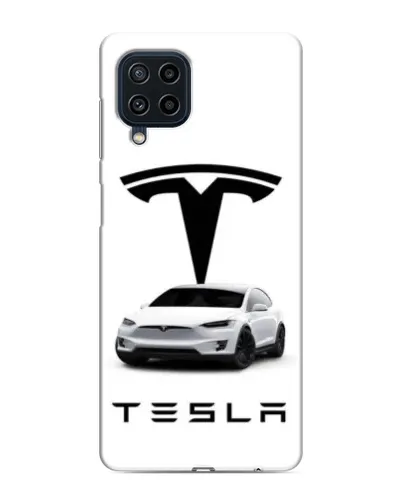 Чехол для Samsung Galaxy M32 с картинкой «Tesla White Style» Чехол для Samsung Galaxy M32 с картинкой «Tesla White Style»