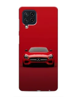 Чехол для Samsung Galaxy M32 с картинкой «Красный Mercedes AMG»