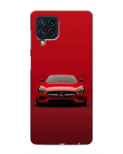 Чехол для Samsung Galaxy M32 с картинкой «Красный Mercedes AMG»