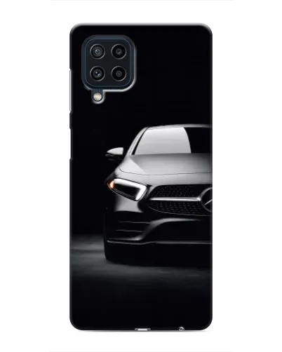 Чехол для Samsung Galaxy M32 с картинкой «Свет фар Mercedes»