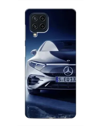 Чехол для Samsung Galaxy M32 с картинкой «Mercedes EQ — будущее»